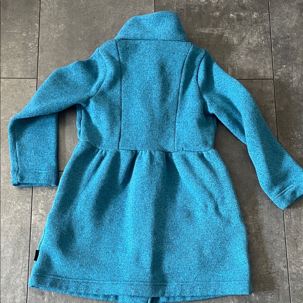 Patagonia Teal Kids Pea Coat - Picture 6 of 8